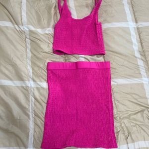 Pink Matching Set
